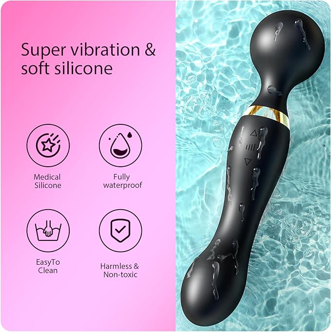 Dual Massage Stick Pink Petal Dual Massage Stick Pink Petal