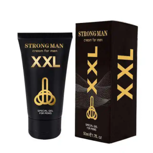 Strong Man XXL Cream for Men Special Gel Enlargement Cream 50ML - Black