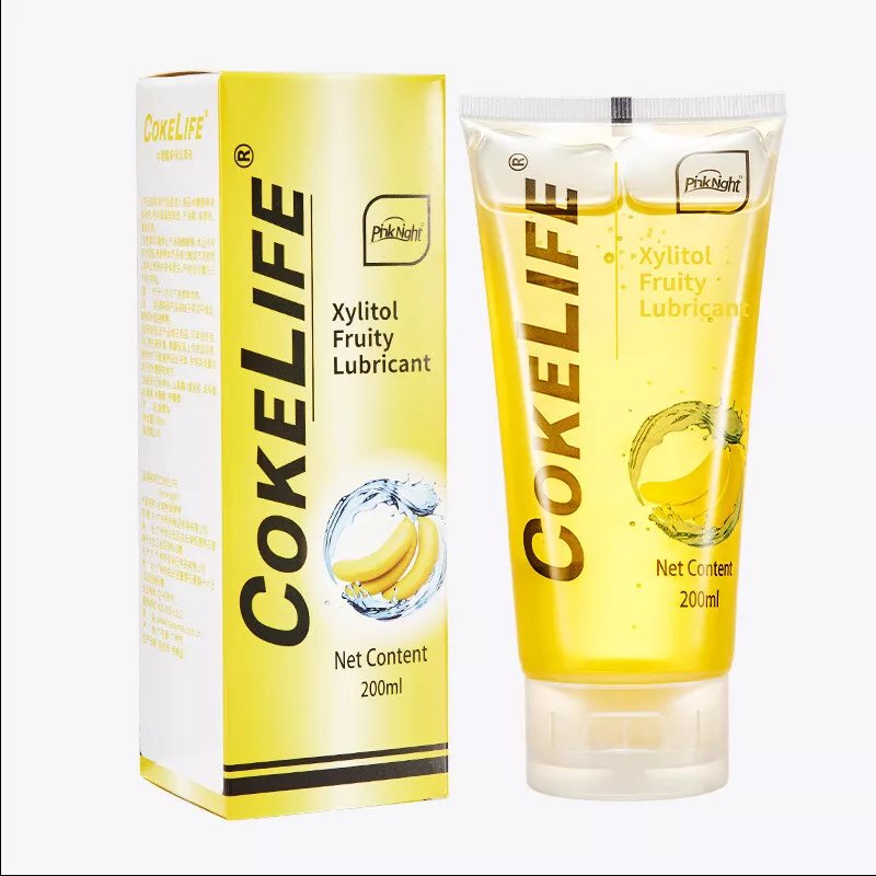 Coke Life BANANA Fruity Lubricant 200ml – Pink Petal