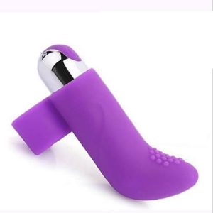 Finger bullet vibrator