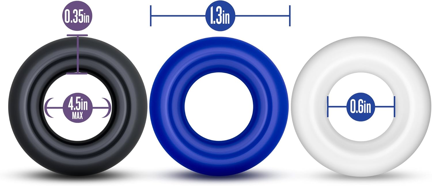3 IN 1 COCK RING - Image 3
