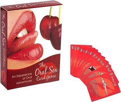 Oral sex card game