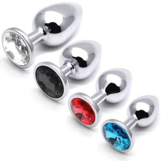 Medium size metal butt plug - Image 4