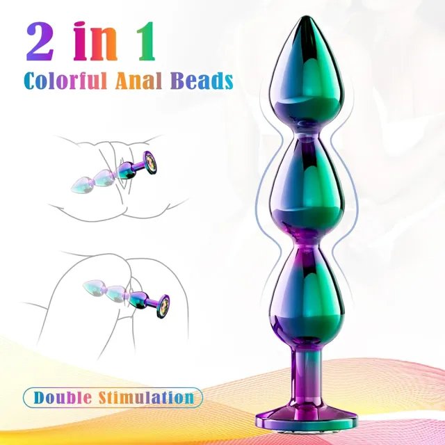 Irishdecent Metal Anal Beads - Image 3