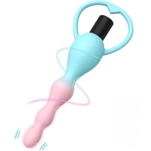 Girly Rechargeable Silicone Beaded Vibrator