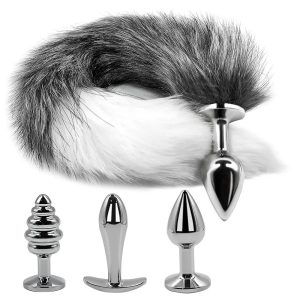 Fox tail butt plug