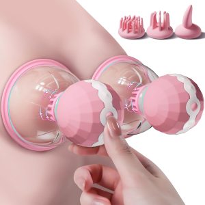 Jasmine sucker breast vibrator